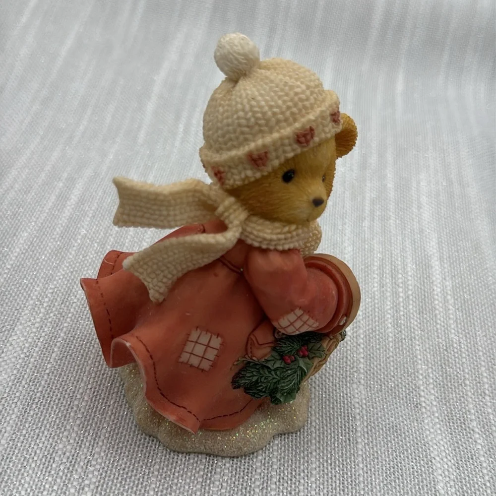 Cherished Teddies Shirley 1999 Limited Edition Release Christmas Figurine Enesco